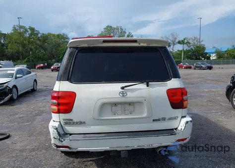 2004 Toyota Sequoia Limited V8 from USA, damaged, VIN 5TDBT48AX4S214047